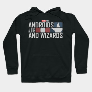 The Big 3 - Androids, Aliens, and Wizards Hoodie